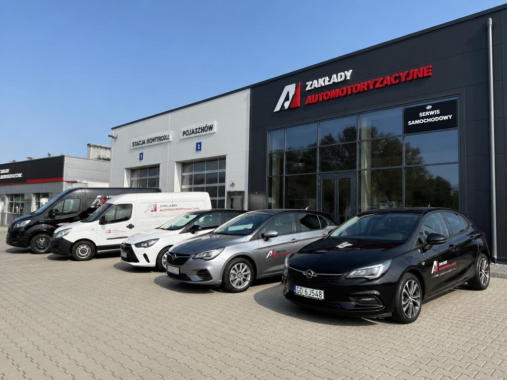 Serwis flot pojazdów firmowych